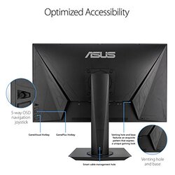 Asus 27 inch LED Monitor, VG275Q, Black