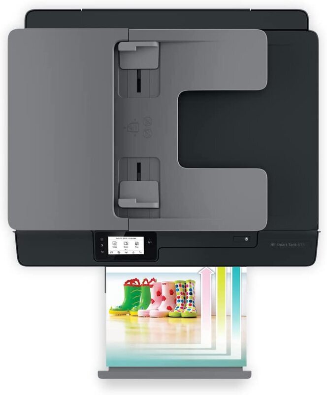 HP Smart Tank 615 Wireless All-in-One Printer, Y0F71A, Black