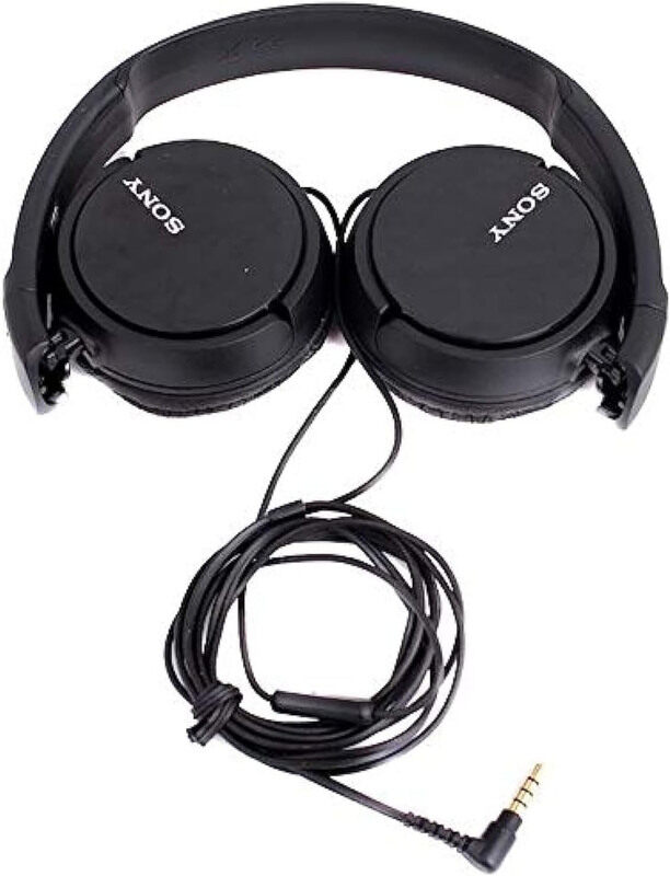 

Sony MDR-ZX110AP Wired Over-Ear Headphone with Mic, DON23PA, Black
