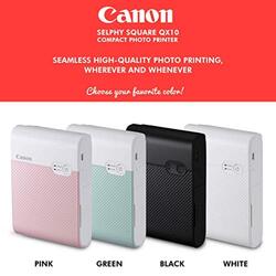 Epson Selohy Square QX10 Compact Photo Printer, Black
