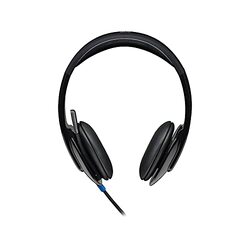 Logitech Wired On-Ear H540 Headset, Black