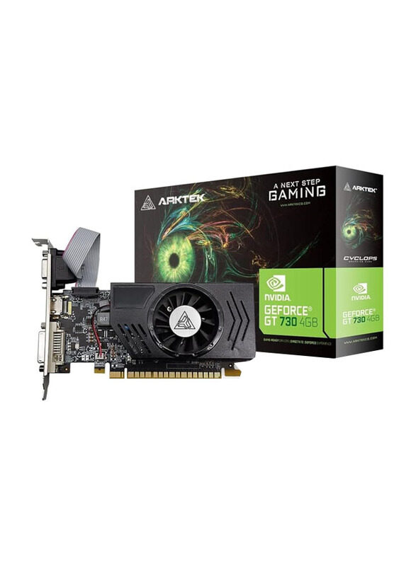 

Generic Arktek Nvidia Wireless 128 bits GeForce GT730 4gb Graphic Card, Black