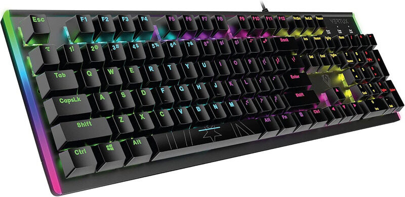 

Generic Vertux Comando High Performance Mechanical Gaming Keyboard, Black