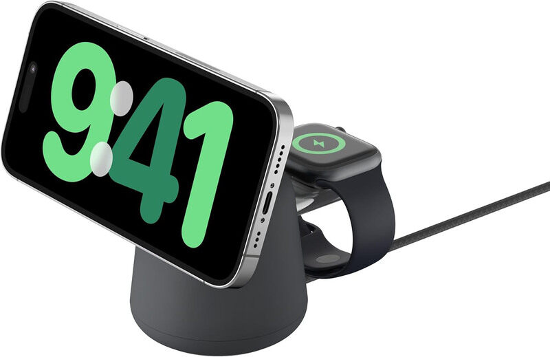 

Belkin 2 In 1 Wireless Charging Dock with MagSafe, Black