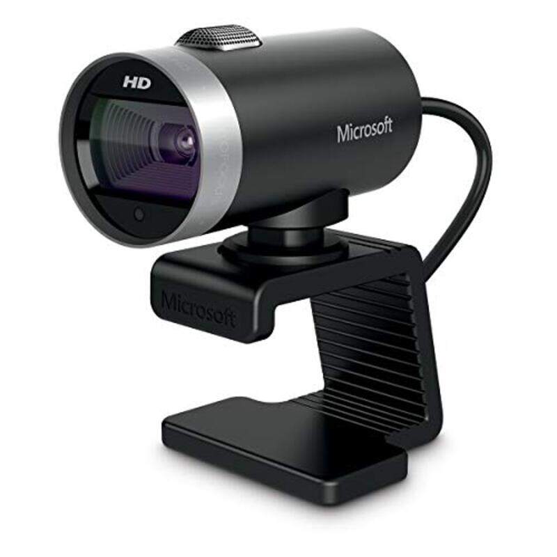 

Universal Microsoft H5D-00015 PC Camera with Cinema, True 720p HD Video with Digital Microphone, Black