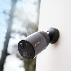 Ezviz 4MP 2K Security Camera with Battery, ‎BC1C 4MP, Black