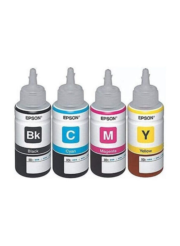 

Epson Multicolour Ink Bottle Set, 4 Pieces