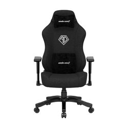 Anda Seat Phantom 3 Series Premium Gaming Chair with Neck Pillow and Lumbar Back Suppor Fabric, Black