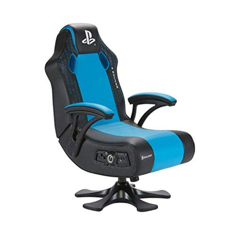 

Xrocker 43322 Legend Gaming Chair, Blue/Black