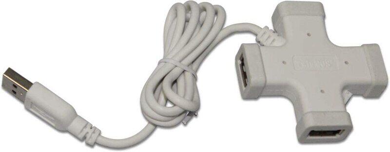 

Universal Twinmos 4 Ports USB Hub, White