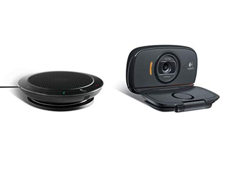 Logitech B525 720p/30fps Portable Business HD Webcam, Black