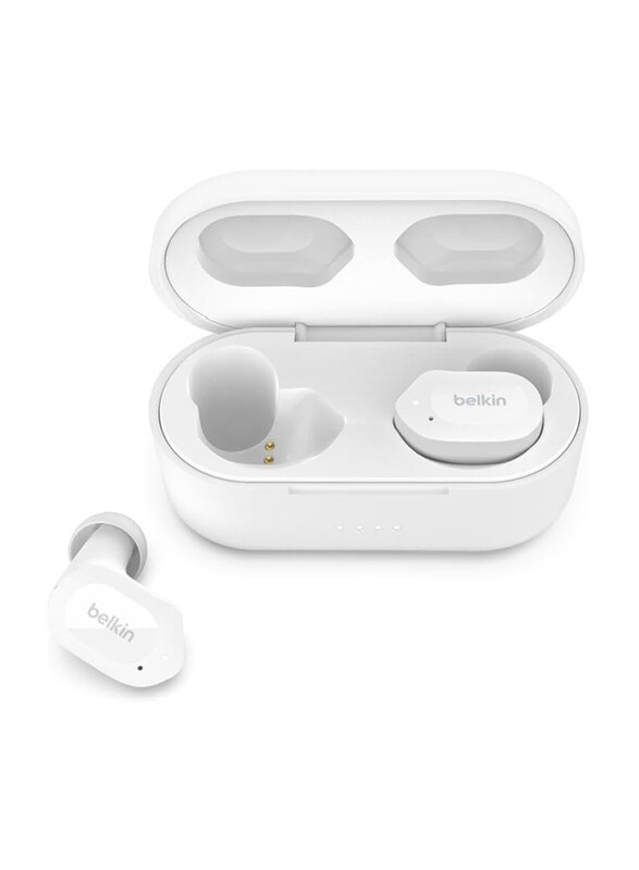 

Belkin Soundform Wireless Bluetooth In-Ear Earbuds with 3 Eq Presets, White