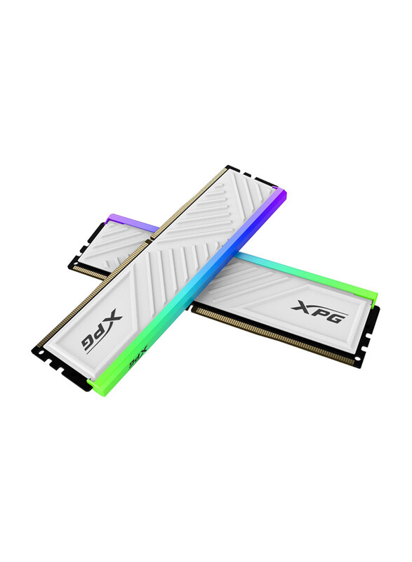 

XPG Spectrix D35 16GB (2 x 8GB) RAM DDR4 3200MHZ RGB Desktop Memory, White