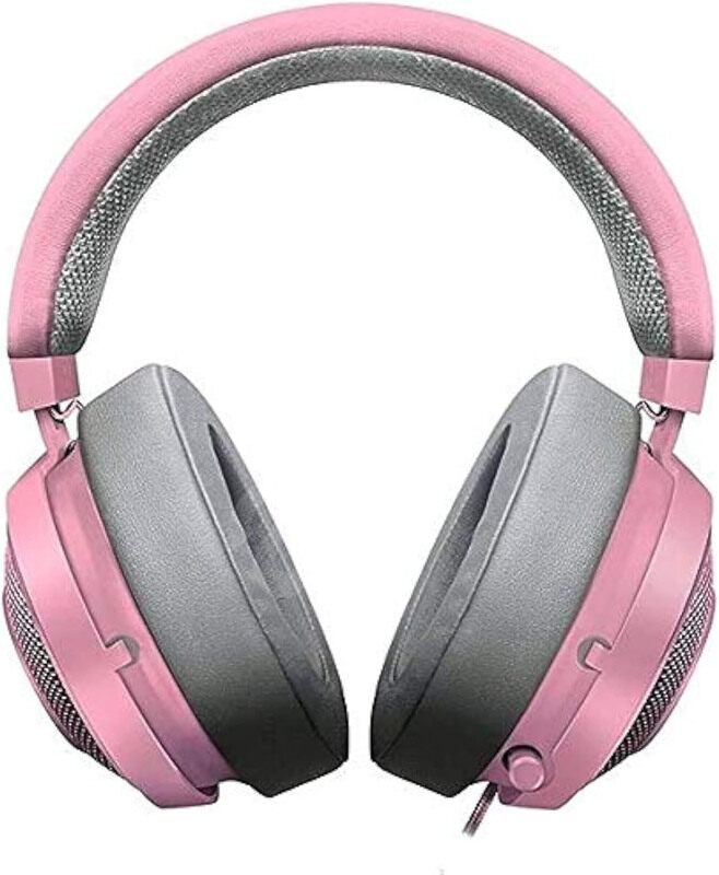 

Multiple Razer Kraken Quartz Edition Gaming Headphones, Pink
