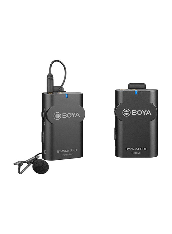 

Boya Portable 2.4G Wireless Microphone, BY-WM4 PRO, Black