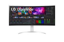LG 40-inch UltraWide Curved WUHD Monitor, 40WP95C-W, Black