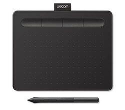 Wacom Intuos Small Digitizer USB Graphic Tablet, CTL-4100K-N, Black