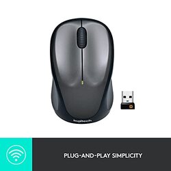 Logitech M235 Wireless Optical Mouse, 910-002201 / 910-003384, Black