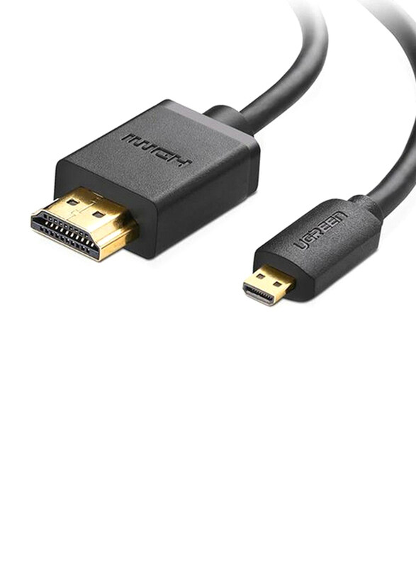 

Ugreen 2-Meter 4K 60Hz Micro HDMI Cable, HDMI to Micro HDMI for Display Devices, Black