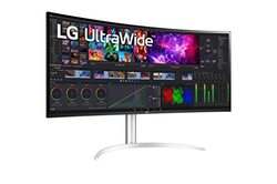 LG 40-inch UltraWide Curved WUHD Monitor, 40WP95C-W, Black