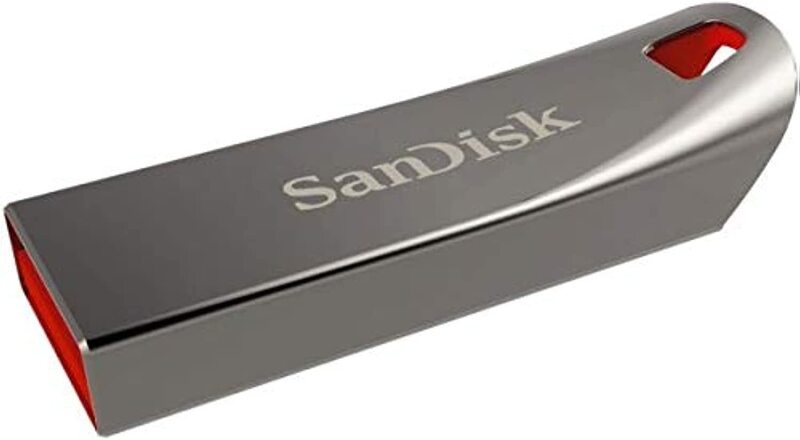 Sandisk 64GB USB 2.0 Flash Drive, Sdcz71-016g-b35, Silver