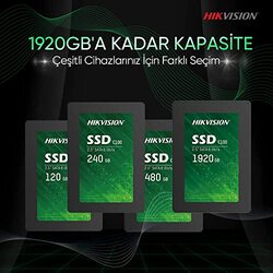 Hikvision 480GB Internal/s SSD, HS-SSD-C100/480G, Multicolour