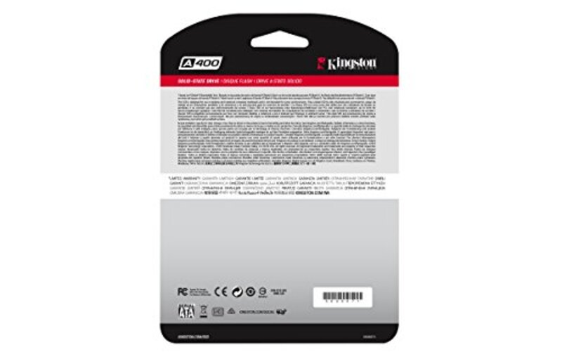 Kingston 80TB SSDNow A400 Internal SSD, SA400S37/240GIN, Gray