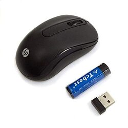 HP S1000 Wireless Optical Mouse, Black