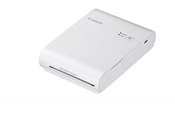 Canon Selphy Square Qx10, 4108C003AA Portable Photo Printer with Wi-Fi Connectivity for Iphone or Android, White
