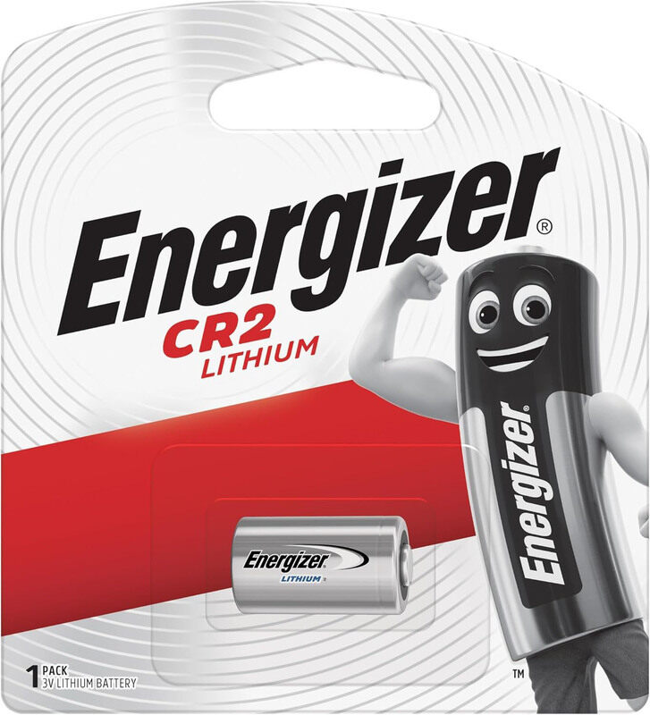

Energizer CR2 Lithium Battery, Silver