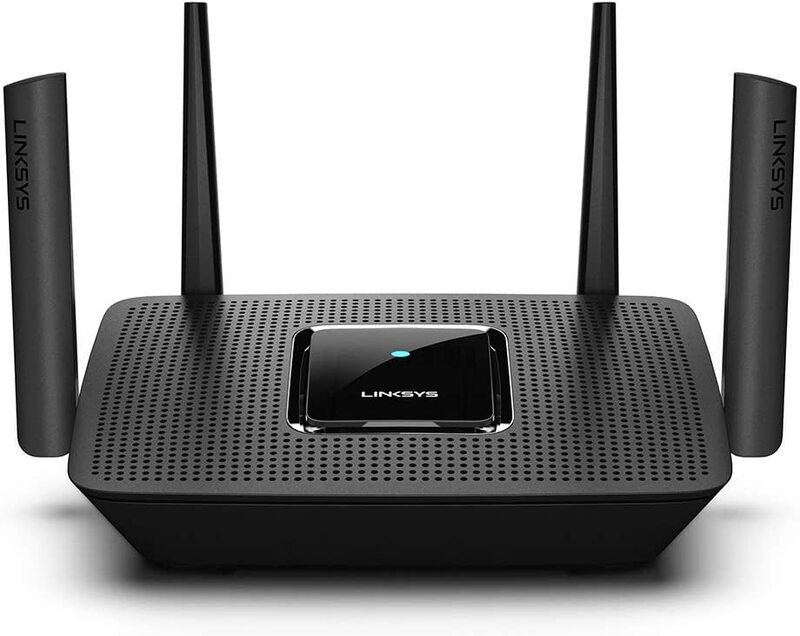 Linksys MR8300 AC2200 Tri-Band MU-MIMO Mesh WiFi Router, Black