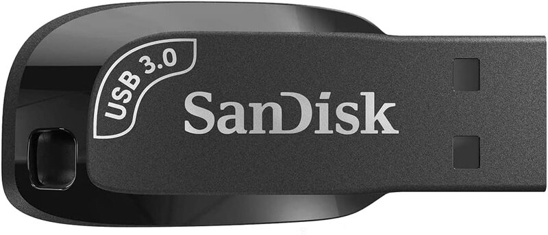 Sandisk 32GB Ultra Shift USB 3.0 Flash Drive, Sdcz410-032g-g46, Black