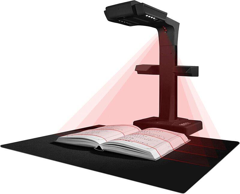 

Czur ET18 Pro Advanced Professional-Level Book & Document Scanner, Black