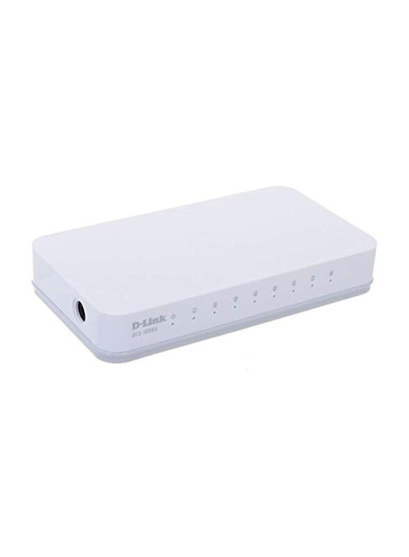 

D-Link 8-Port 10/100 Desktop Switch Des-1008A Ethernet, White