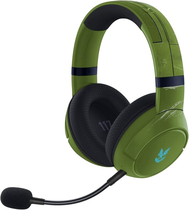 Razer Kaira Pro Halo Infinite Edition Over-Ear Headset with External Microphone for Xbox, Green