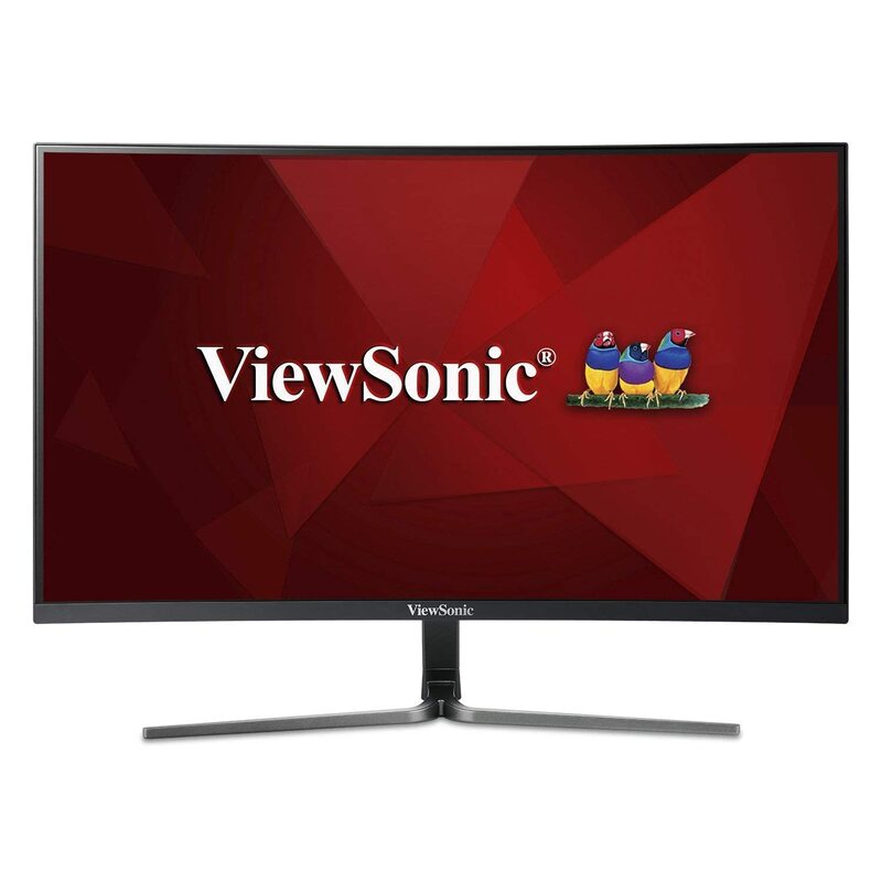 Viewsonic 24 Inch Curved AMD Gaming Monitor, VX2458-C-mhd, Black