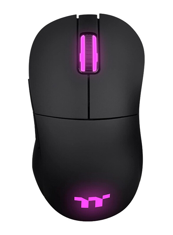 

N/a Thermaltake Damysus Wireless RGB Ergonomic Gaming Mouse for PC, Black