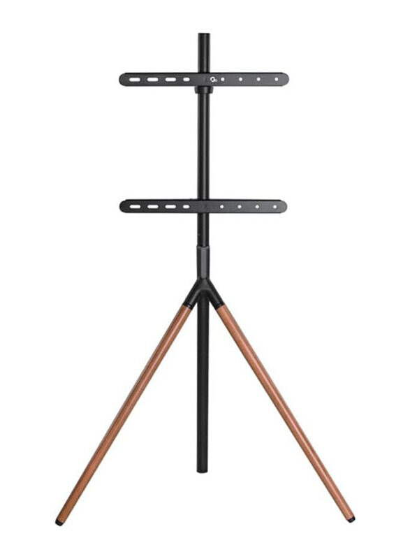

Gadgeton Easel Studio TV Floor Stand for 49" - 70" Screen, Black/Walnut