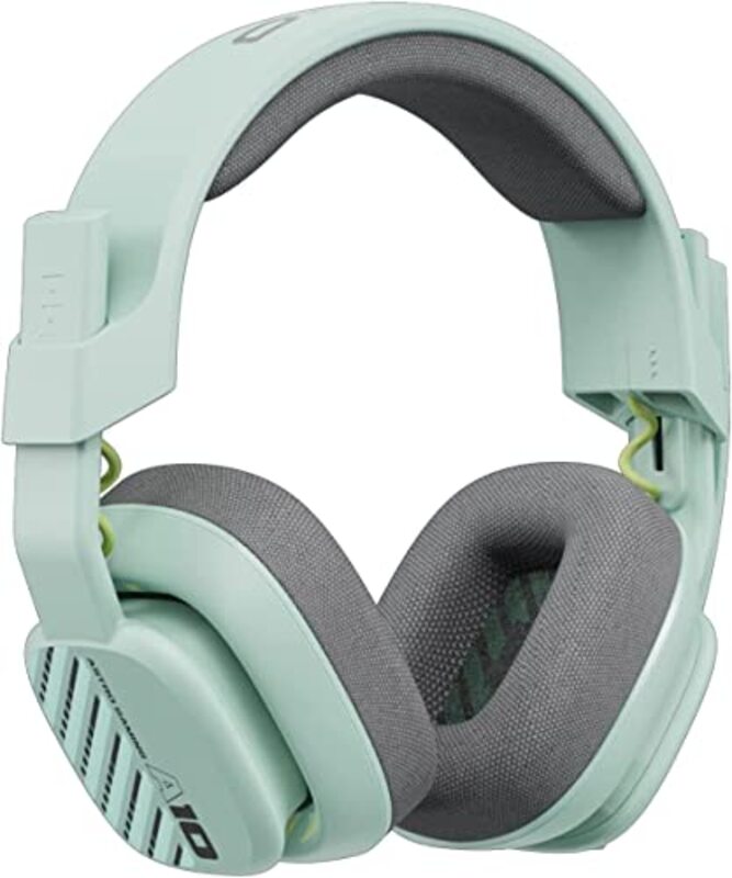 Astro A10 Wired Over-Ear Gaming Headset Gen 2 for PC, Light Green