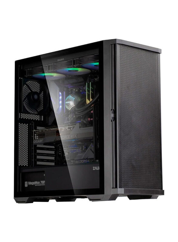 

Zalman Z10 E-ATX Mid-Tower Premium Gaming PC Case, Black