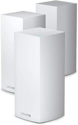 Linksys MX12600 Velop Tri-Band AX4200 Mesh WiFi 6 Router, 3-Pack, White