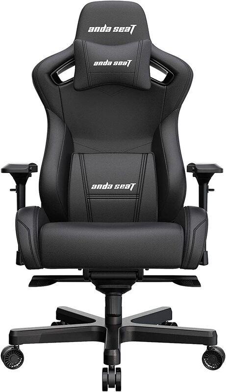 Anda Seat Adjustable Swivel Gaming Chair, Black