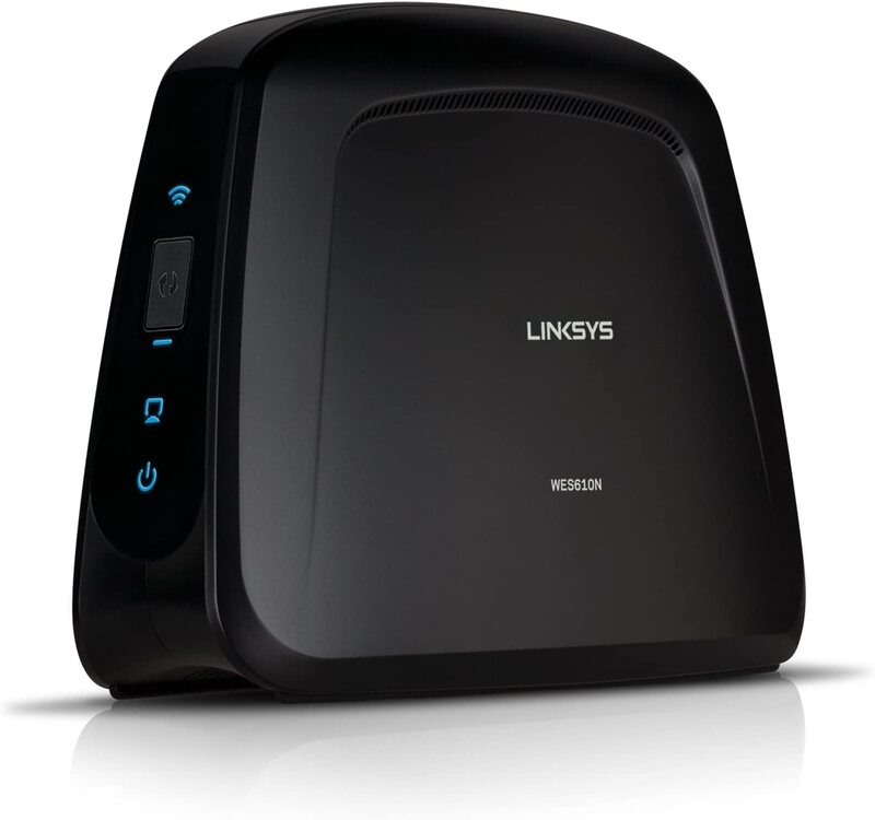 Linksys WET610N-EU Wireless-N Ethernet Bridge with Dual Band, Multicolour