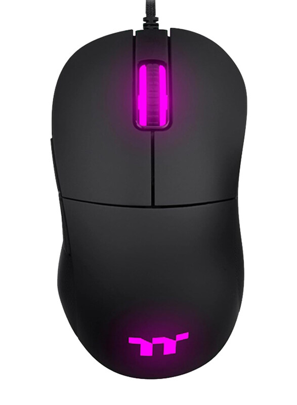 

Generic Thermaltake Wired Damysus Wired RGB Ergonomic Gaming Mouse, Black