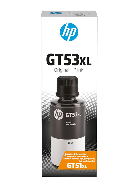 

HP GT53XL Black Original Ink Bottle, 135ml