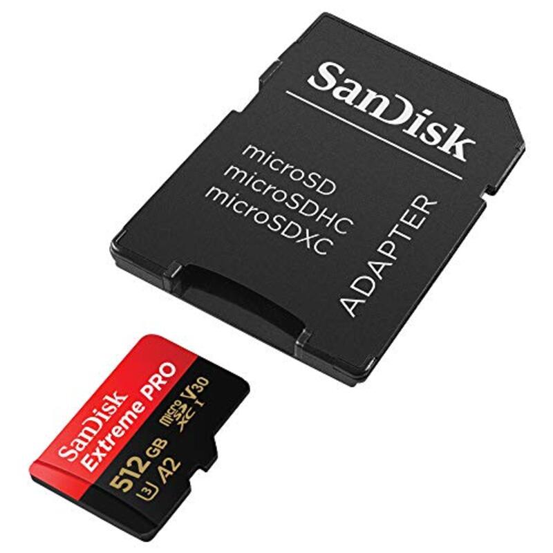 SanDisk 512GB Extreme Pro Micro SDXC Memory Card