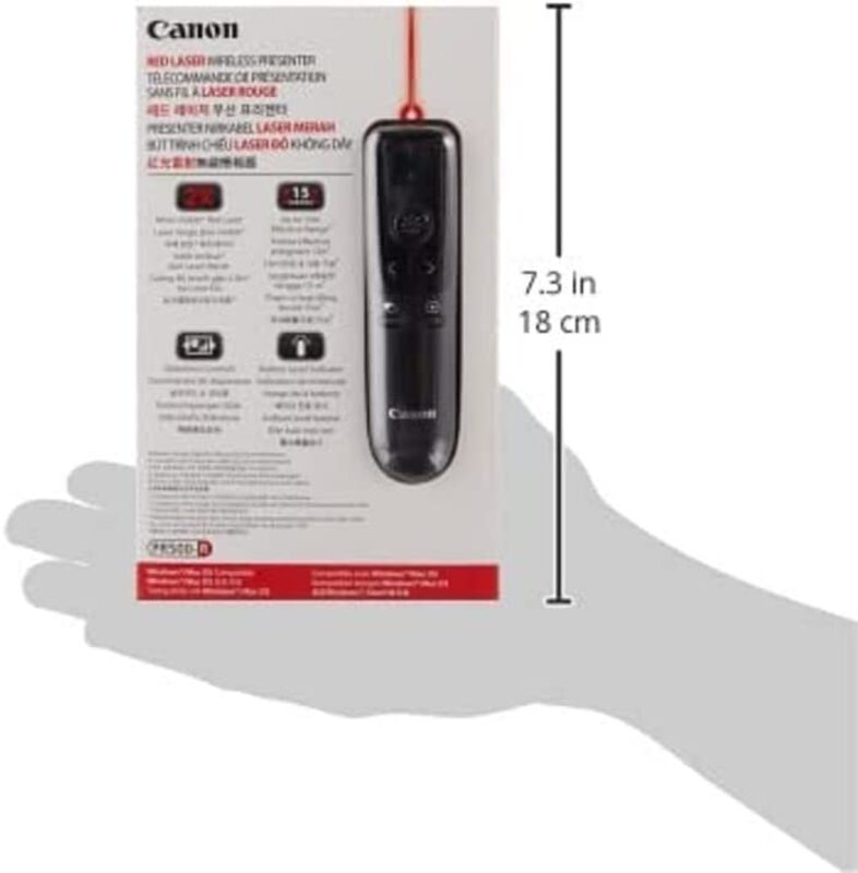 Canon Wireless Presenter, PR500-R, Black