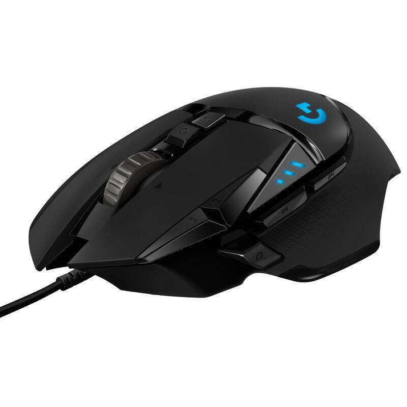 Logitech G502 HERO High Performance Wired Gaming Mouse for PC, Black