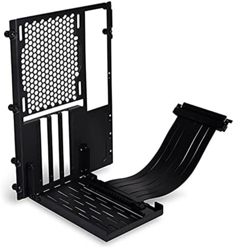 

Universal Lian Li O11DMini-1X-3 PCIE 3.0 Vertical GPU Bracket Kit, Black