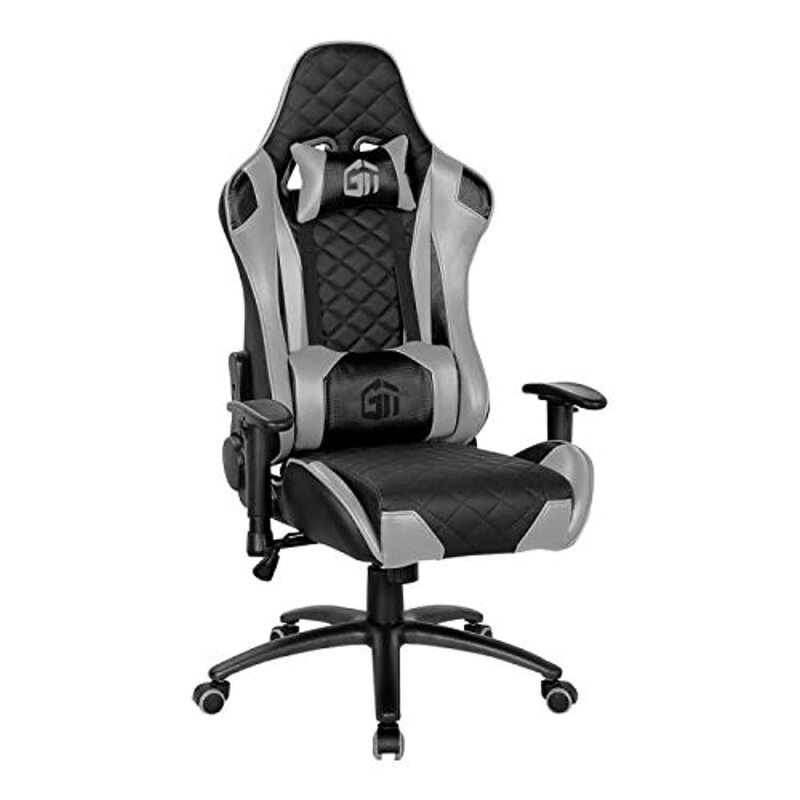 Gamertek Drift Gaming Chair, Black/Grey